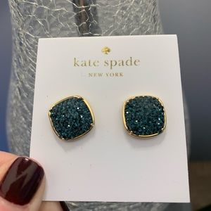 Kate Spade Blue statement studs